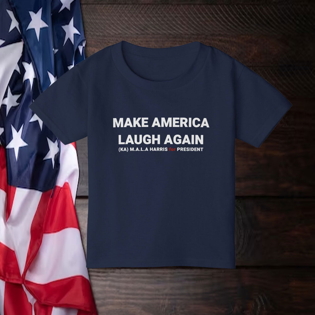 Official Kamala Harris 24 President Make America Laugh Again Kids