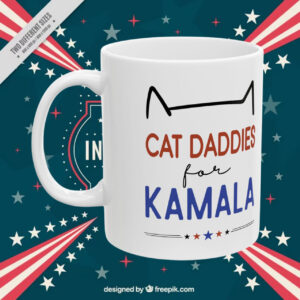 Cat Daddies for Kamala Kids Mug