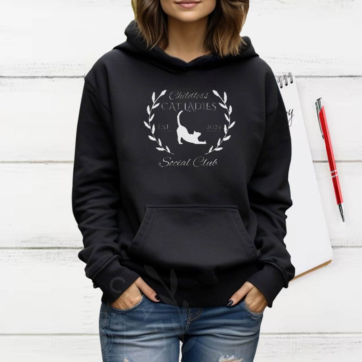 Cat Ladies Social Club Miserable Childless Cat Lady Shirt