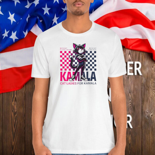 Cat Ladies for Kamala Shirt Childless Cat Lady Shirt Kamala Harris Comfort Colors® Shirt
