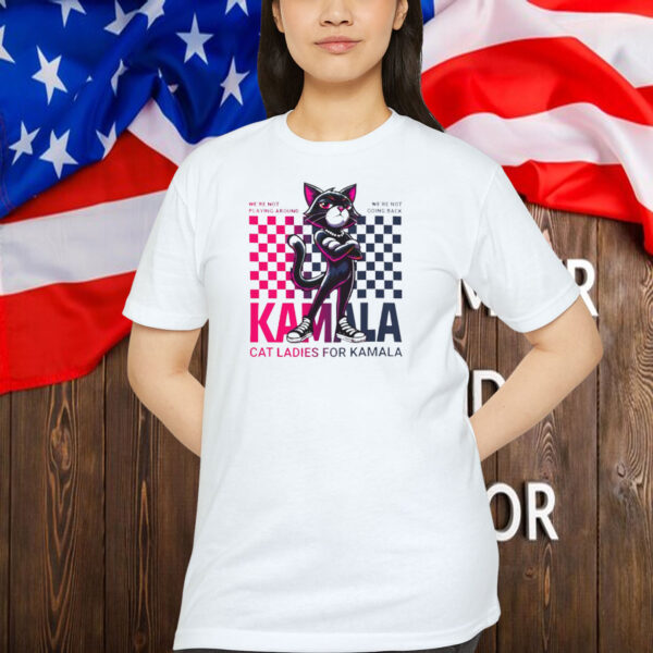 Cat Ladies for Kamala Shirt Childless Cat Lady Shirt Kamala Harris Comfort Colors® Shirt