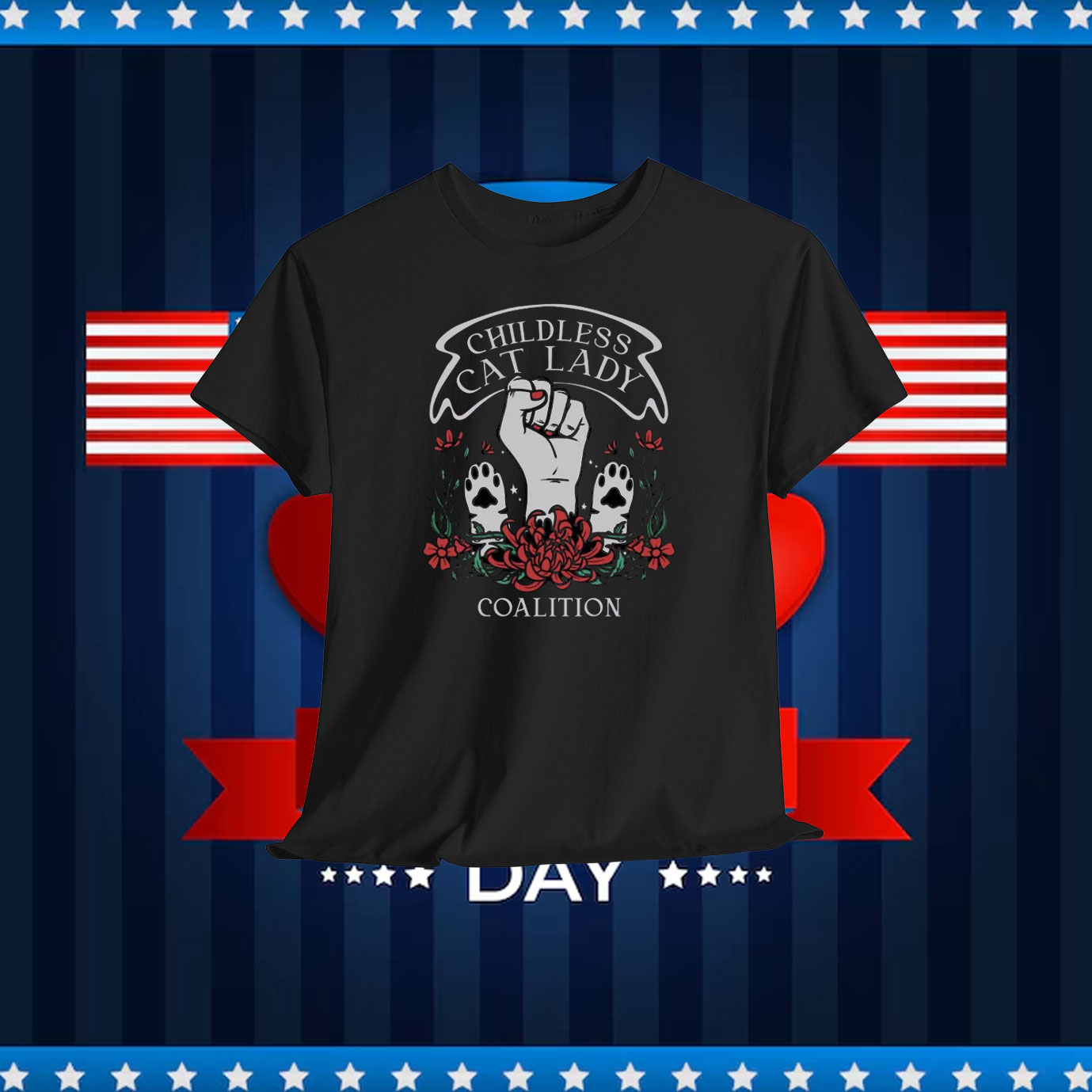 Cat Lady Coalition Women's shirt l cat Shirt l Gift for her l Cat Lover Shirt