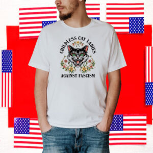 Childless Cat Ladies Against Fascism Png, Childless Cat Lady Vote Kamala Shirt
