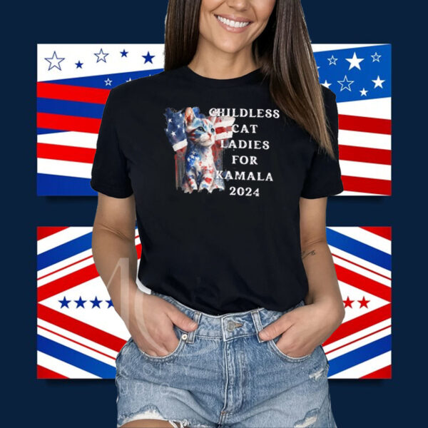 Childless Cat Ladies For Kamala Shirt
