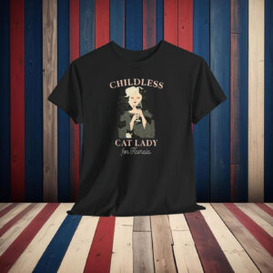 Childless Cat Ladies Shirt Kamala 2024, Kamala Harris Cat Lady Shirt