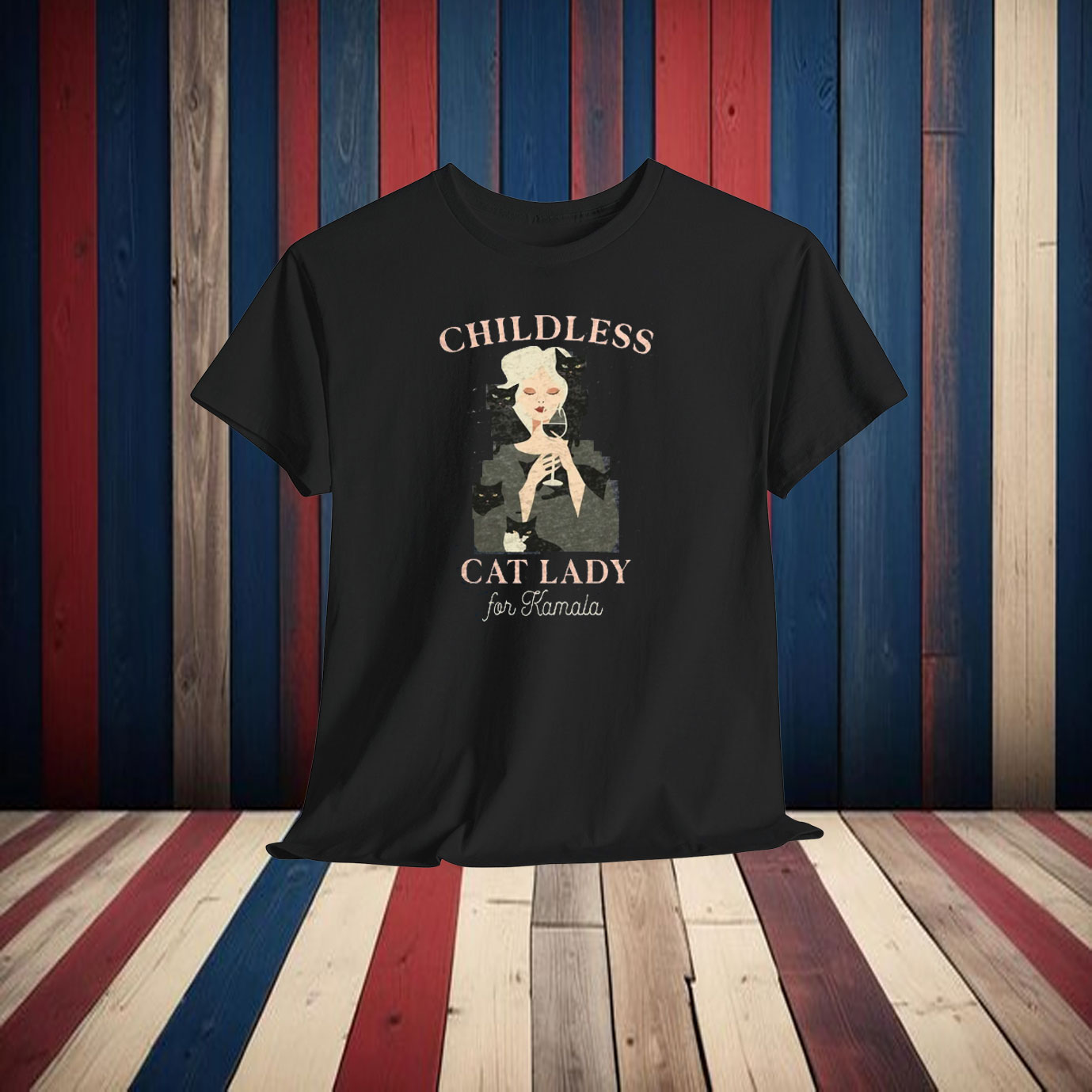Childless Cat Ladies Shirt Kamala 2024, Kamala Harris Cat Lady Shirt