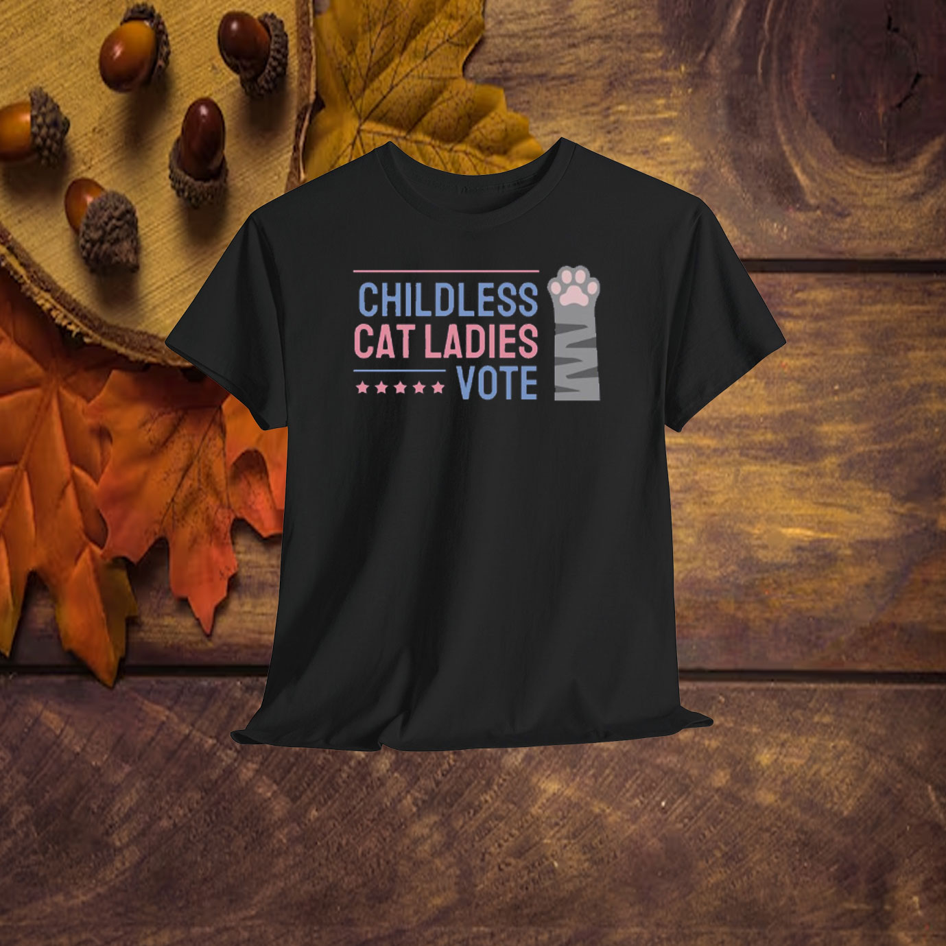 Childless Cat Ladies Vote Shirt, Funny 2024 Election