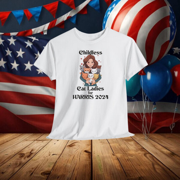 Childless Cat Ladies for Harris 2024 Shirt