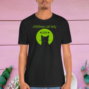 Childless Cat Lady 2024 Shirt, Kamala Harris 2024 Shirt