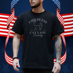 Childless Cat Lady, Cat Lady Shirt, Cat Lady for Kamala, Election 2024 Shirt