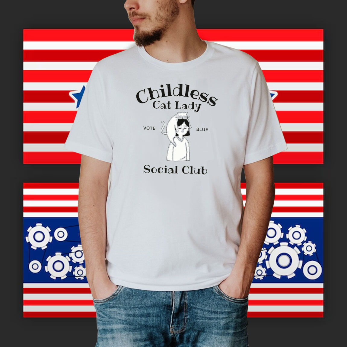 Childless Cat Lady, Cat Lover Gift, Cat Mom Shirt