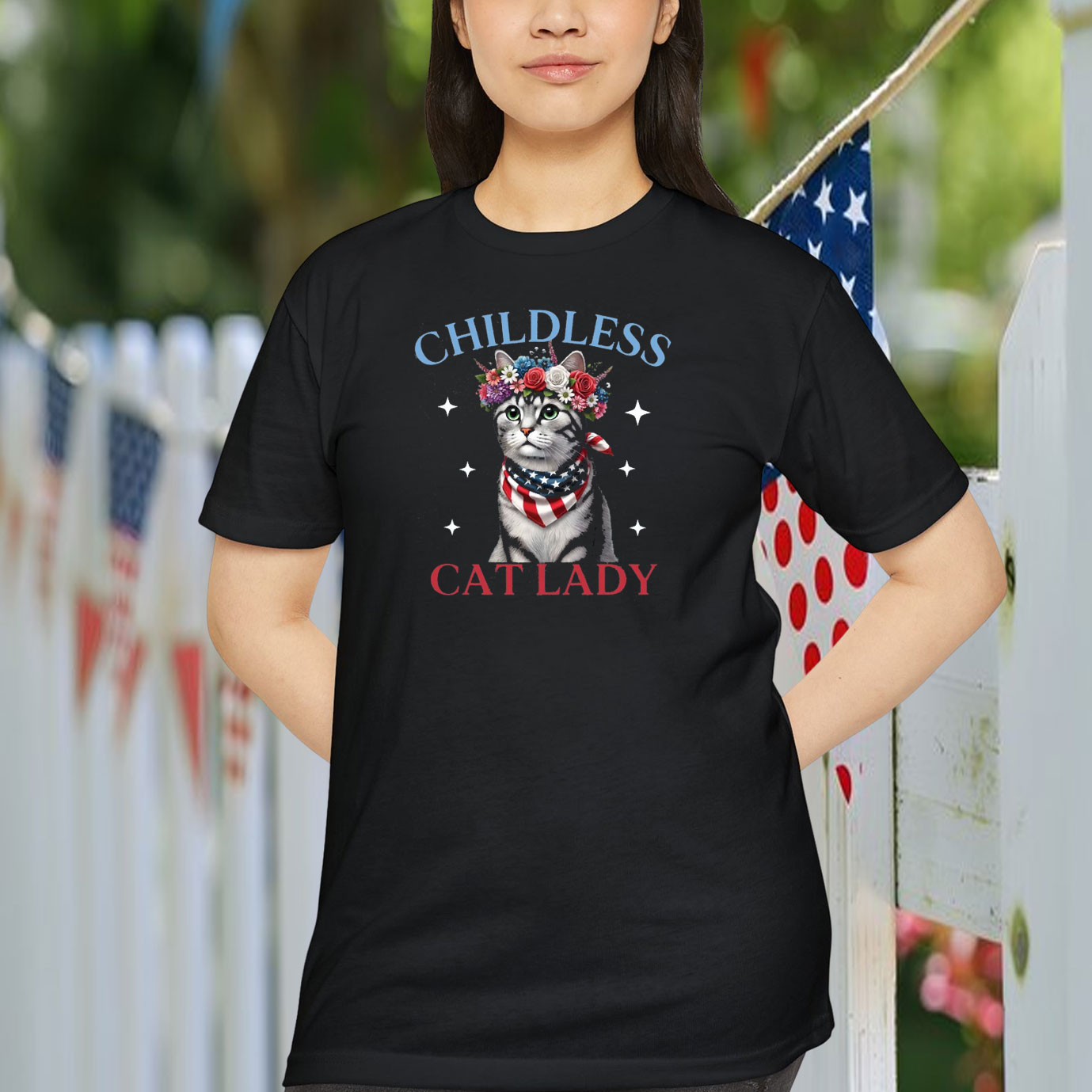 Childless Cat Lady For Kamala, Childless Cat Ladies Is Voting Shirt