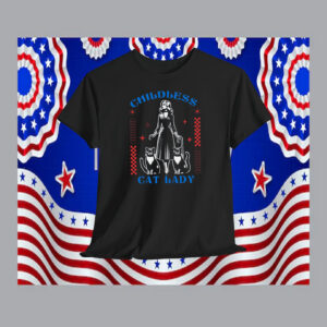 Childless Cat Lady Is Voting For Kamala 2024, President Kamala Shirt