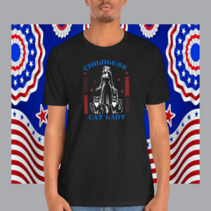 Childless Cat Lady Is Voting For Kamala 2024, President Kamala Shirt