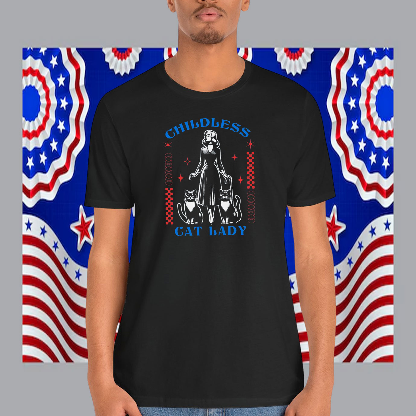 Childless Cat Lady Is Voting For Kamala 2024, President Kamala Shirt