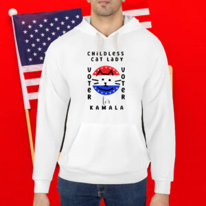 Childless Cat Lady Kamala Harris Voter shirt - 2024 election Shirt