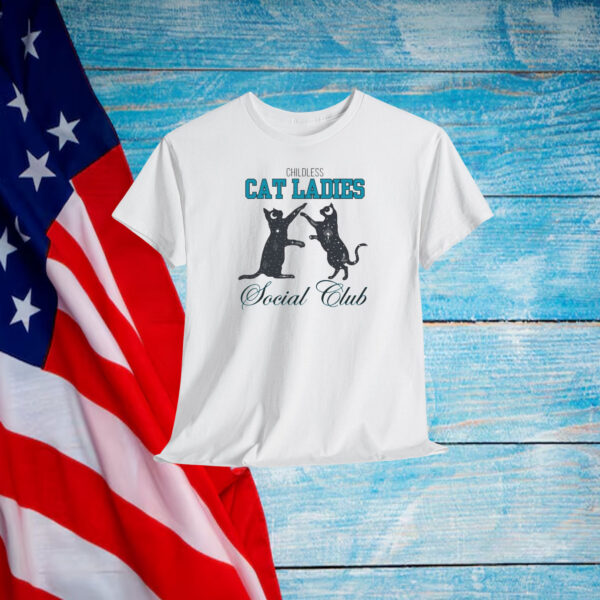 Childless Cat Lady Kamala Shirt, Kamala Harris President 2024 T-Shirt