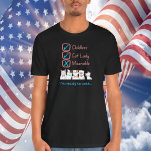 Childless Cat Lady Shirt, Kamala Harris Shirt, Kamala Harris 2024 Shirt