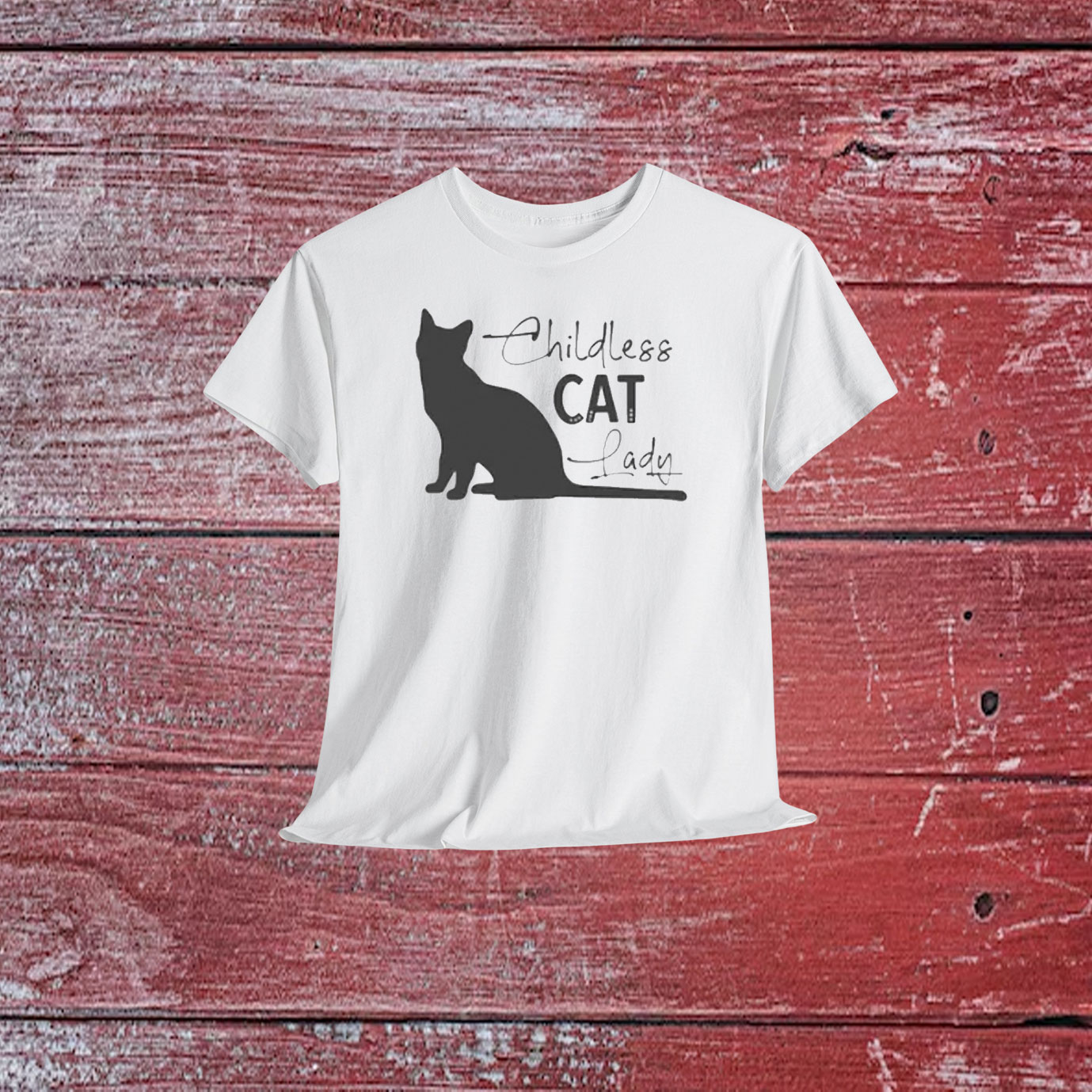Childless Cat Lady Tee Progressive Tank Top Left Political Shirt