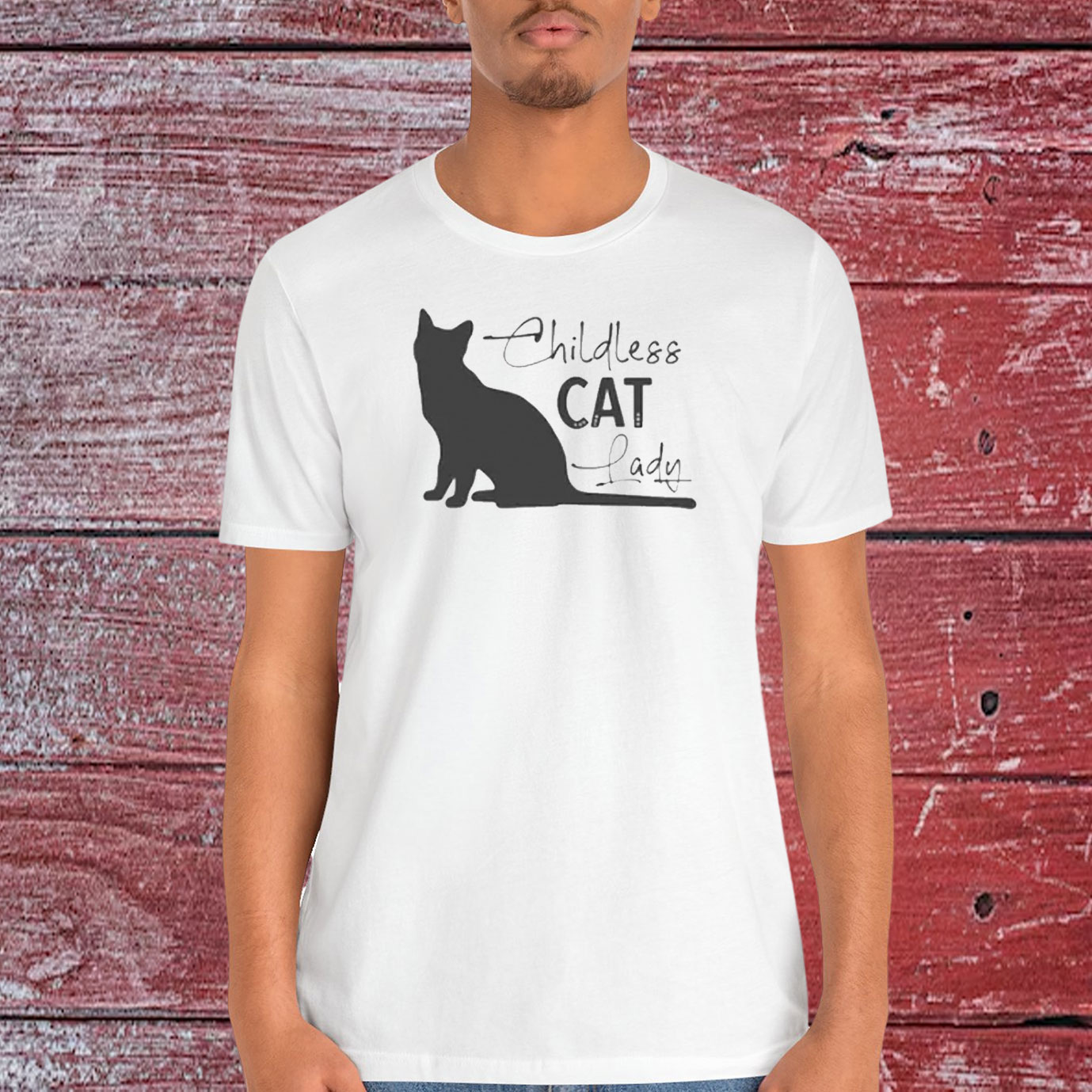 Childless Cat Lady Tee Progressive Tank Top Left Political Shirt