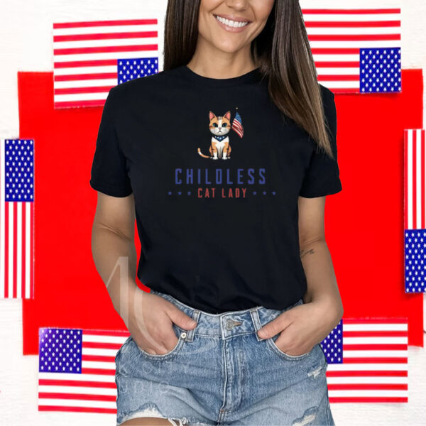 Childless Cat Lady Unisex Tee, votes for women, election Shirt