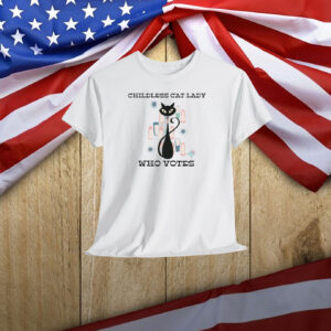 Childless Cat Lady Who Votes V-Neck Shirt
