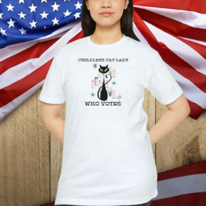 Childless Cat Lady Who Votes V-Neck Shirt