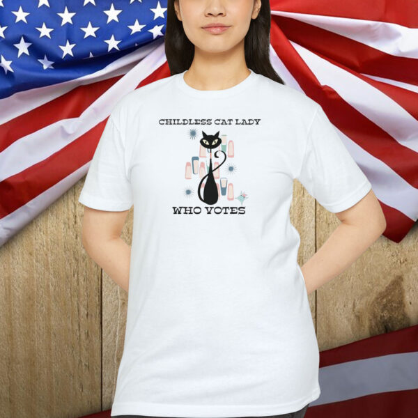 Childless Cat Lady Who Votes V-Neck Shirt
