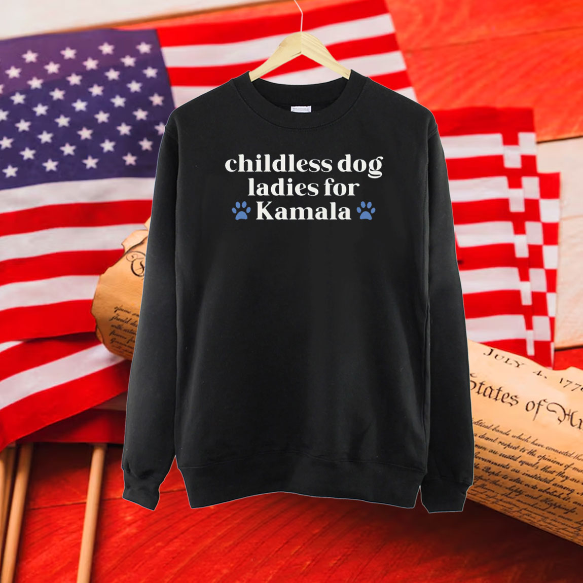Childless Dog Ladies for Kamala Shirt, Kamala Harris 2024 Shirt