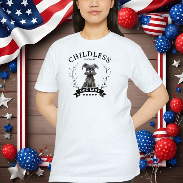 Childless Dog Lady Shirt Kamala Harris T-Shirt Voting Shirt