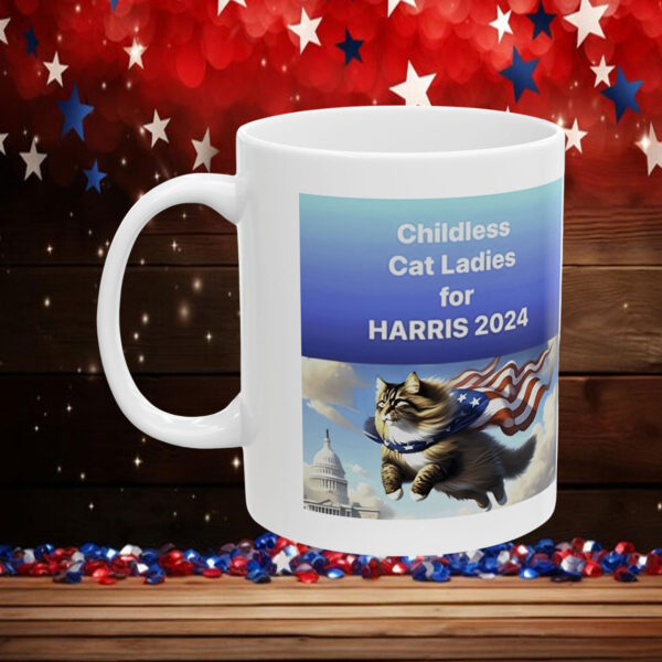 Childless For Cat Ladies For Harris 2024 Mug