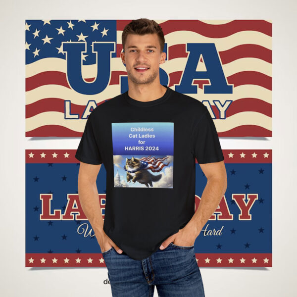 Childless For Cat Ladies For Kamala Harris Shirt