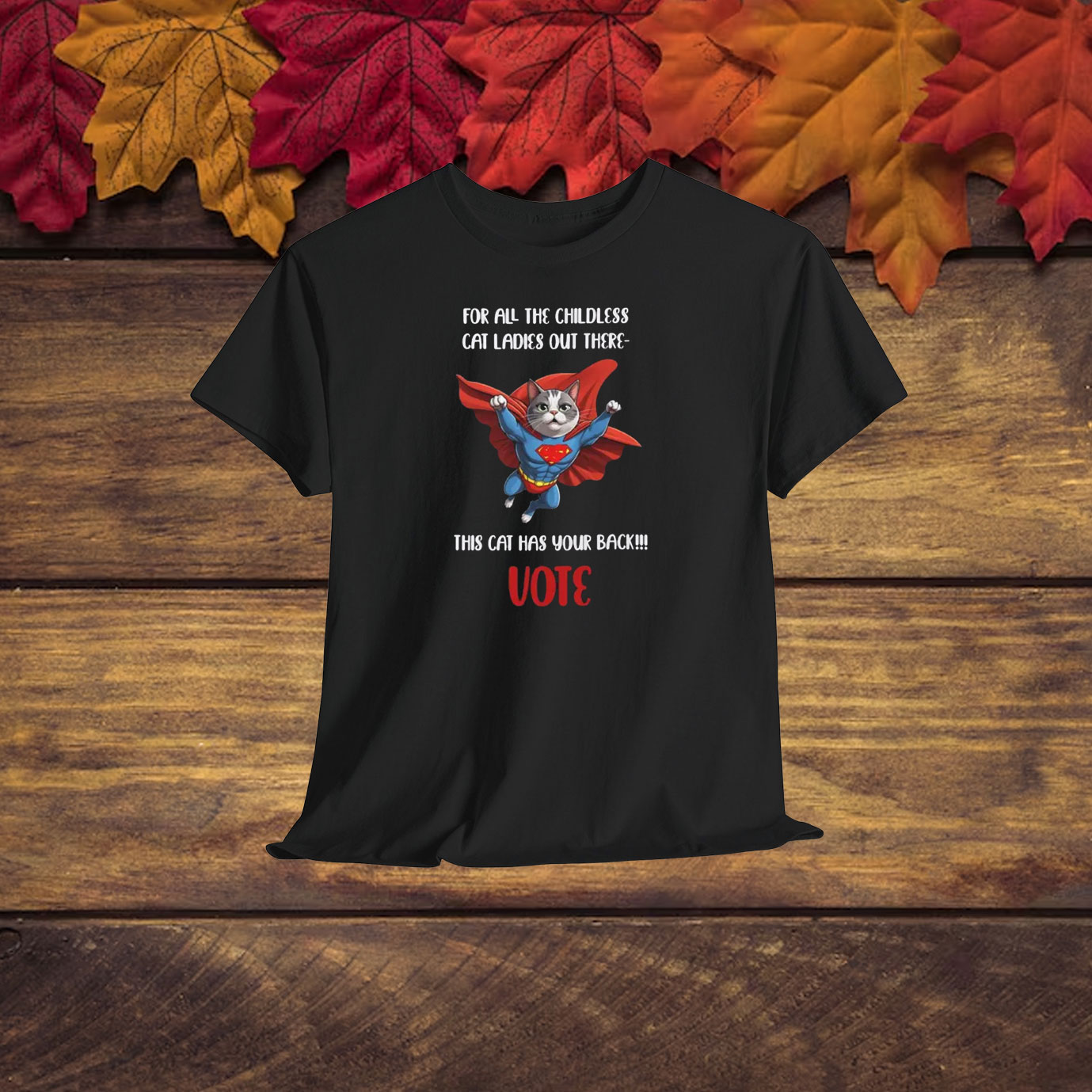 Childless cat ladies Kamala Harris Shirt