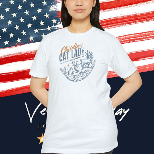 Childless cat lady for Kamala, Childless cat lady for Harris 2024 Shirt