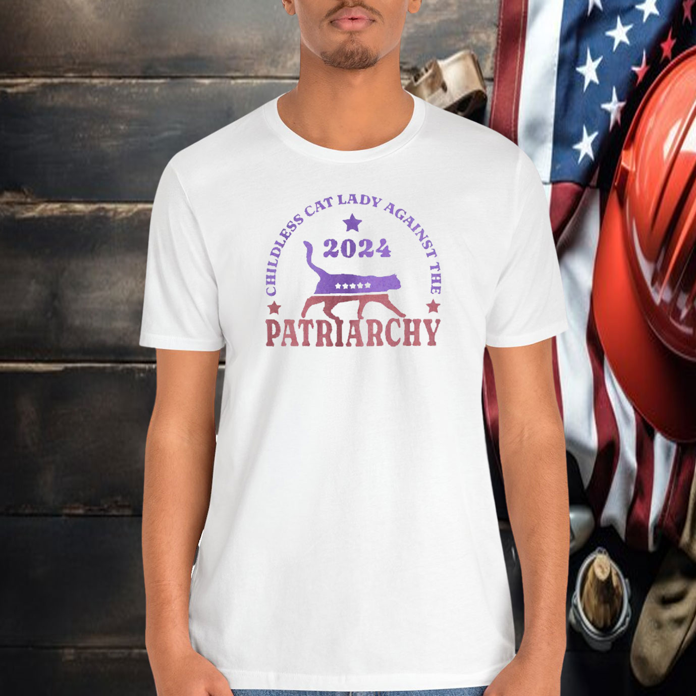 Childless cat lady for Kamala, Childless cat lady for Harris Shirts