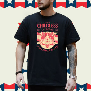 Childless cat lady for kamala Shirt, Childless cat lady for harris, kamala coconut Shirt
