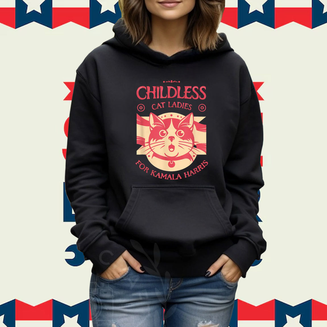 Childless cat lady for kamala Shirt, Childless cat lady for harris, kamala coconut Shirt