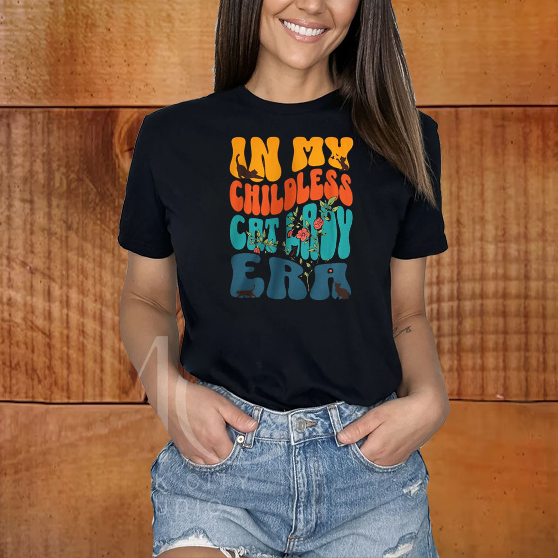 In My Childless Cat Lady Era shirt, Childless cat lady for Kamala Shirt