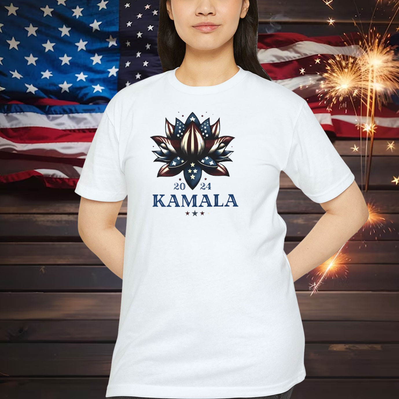 Kamala 2024 Shirt, Lotus For Potus, Harris 47 Shirt