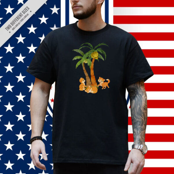 Kamala Coconut Tree Shirt, Childless Cat Lady Shirt, Kamala Harris Shirt