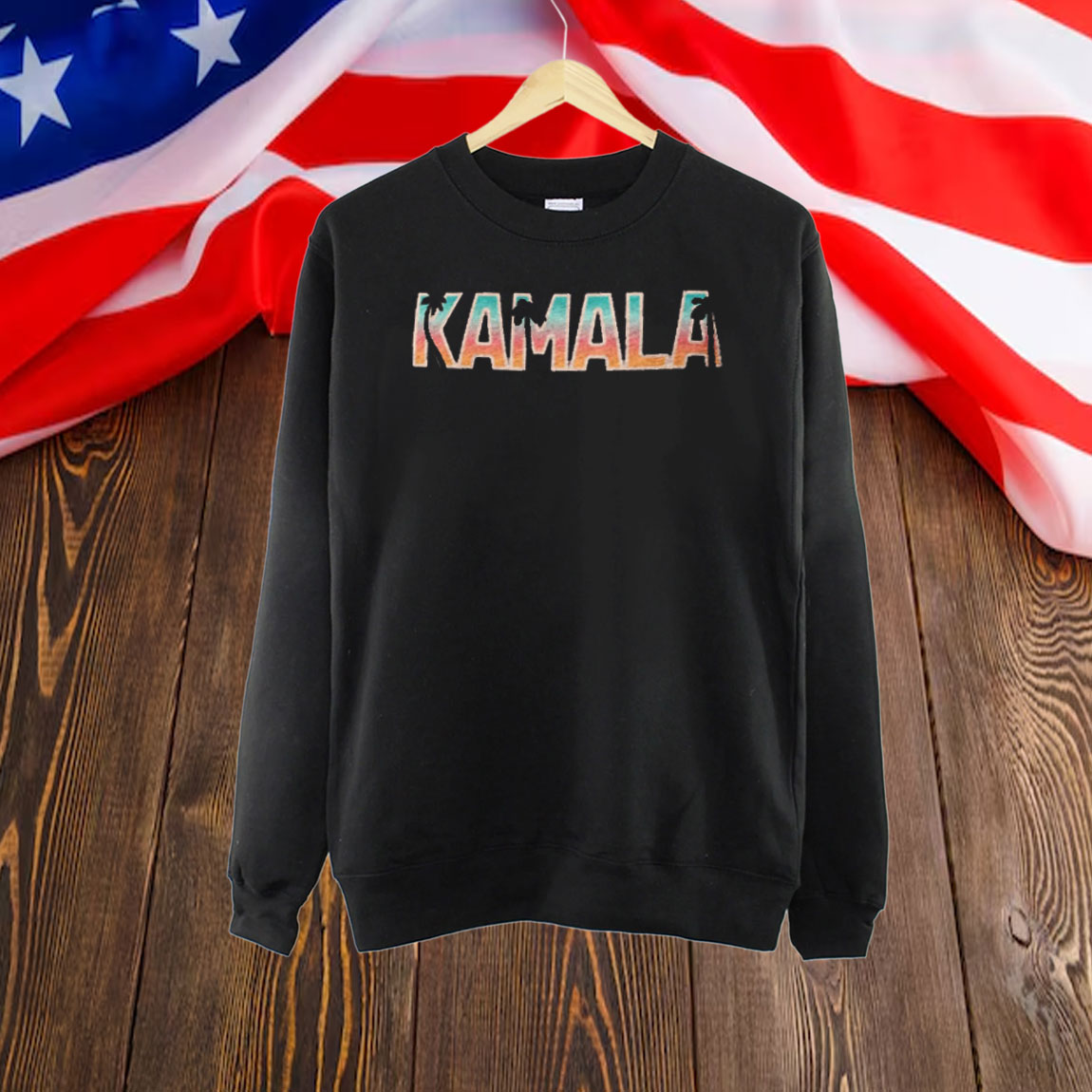 Kamala For President Short Sleeve V-Neck Tee Kamala Harris Shirt