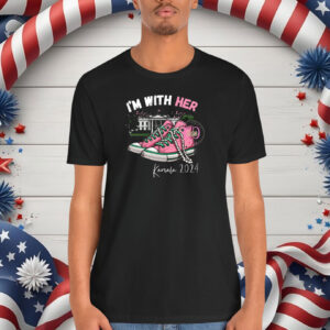 Kamala Harris 2024 For President Black Shirt