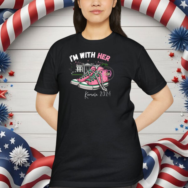 Kamala Harris 2024 For President Black Shirt