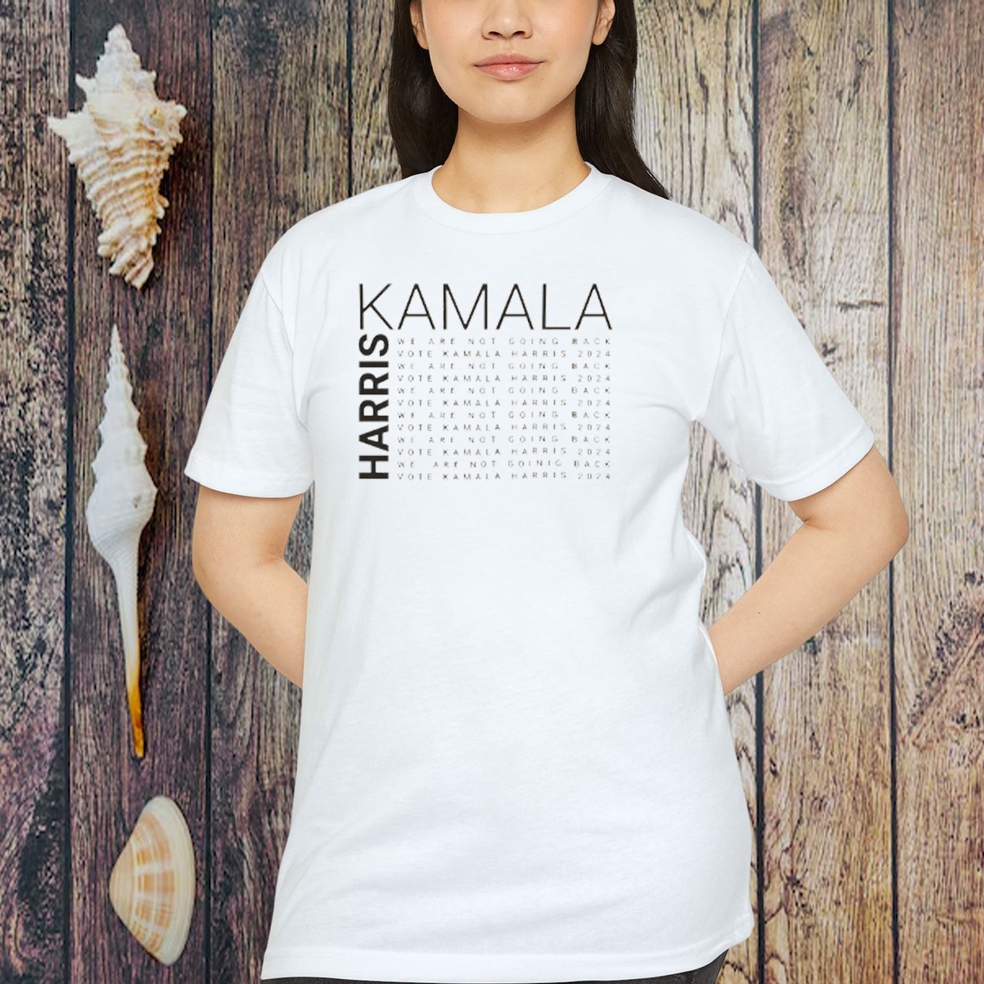 Kamala Harris Cat Ladies We Won't Go Back Women's Boxy Shirt