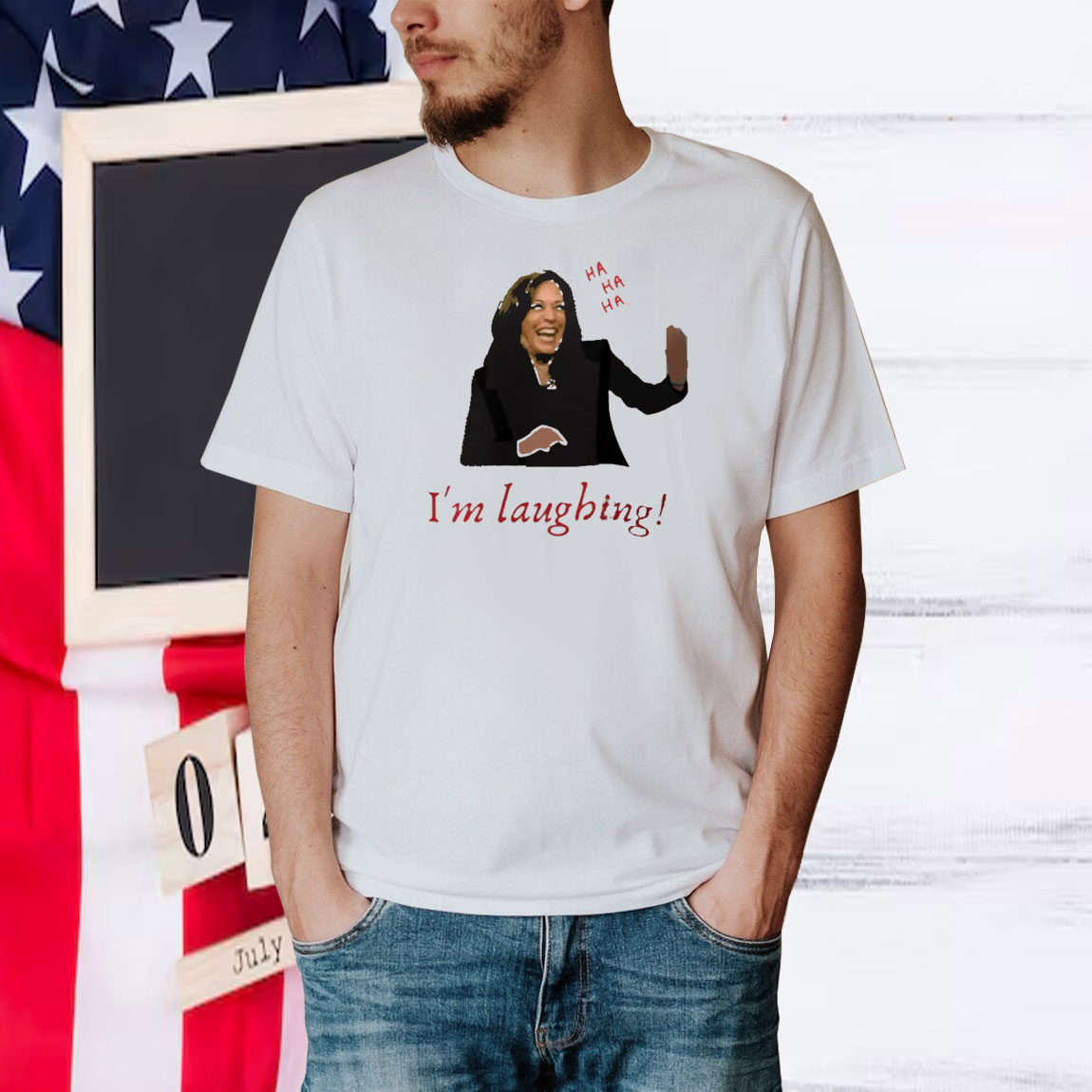 Kamala Harris I'm Laughing Shirt