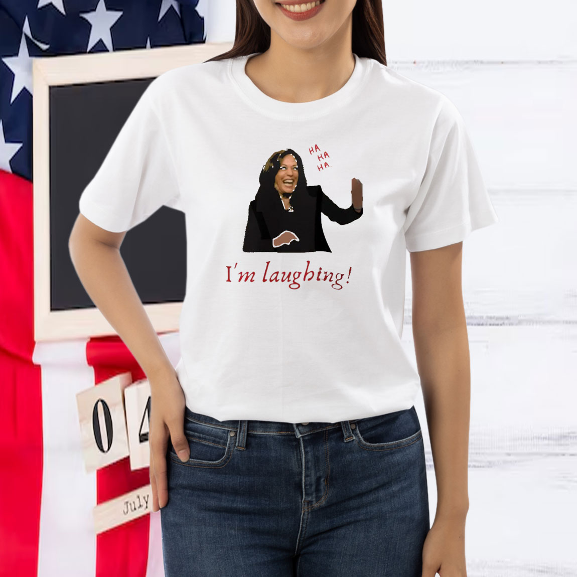 Kamala Harris I'm Laughing Shirt