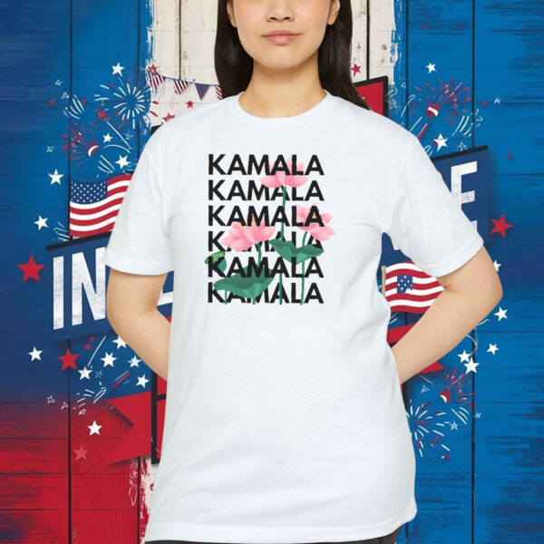 Kamala Harris Lotus T-Shirt | 2024 Election for President Potus Shirt