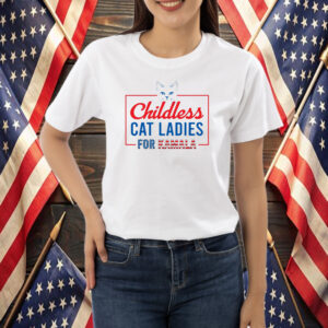 Kamala Harris President 2024 Shirt, Childless Cat Lady Shirt, Kamala Rally Tee, Equal Rights Shirt