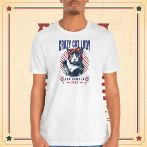 Kamala Harris Shirt Childless Cat Ladies for Kamala 2024 Shirt