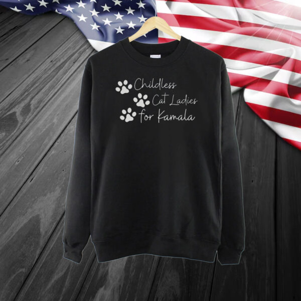 Kamala Harris Shirt Childless Cat Ladies for Kamala | Harris 47 Shirt